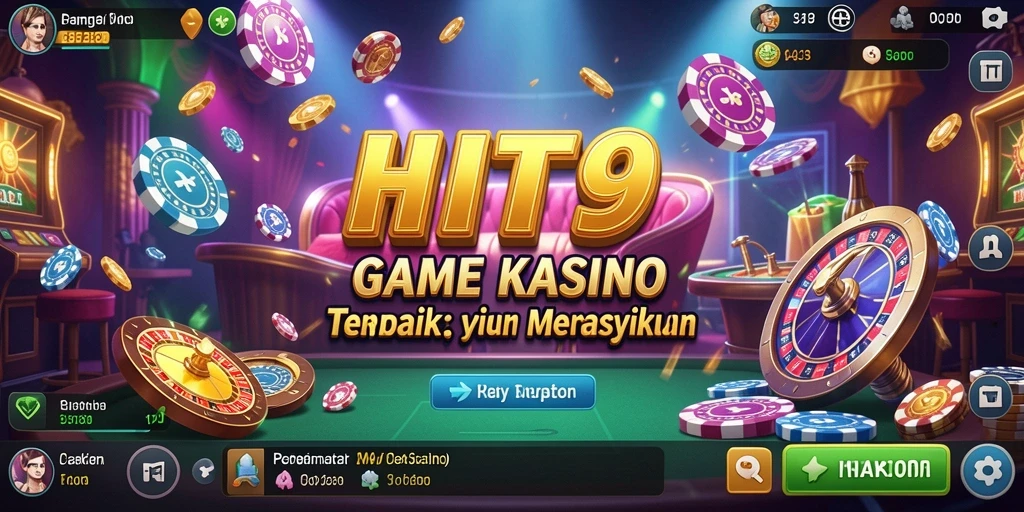 Tampilan gameplay menarik dari HIT9 yang membawa suasana Kasino ke rumah Anda.