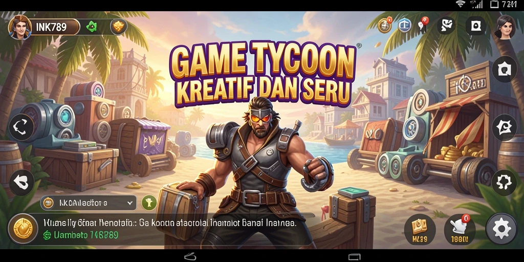 Tampilan menarik dari gameplay Tycoon INK789 yang penuh strategi.