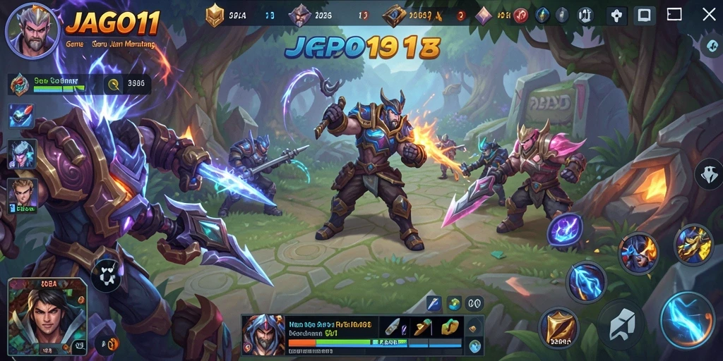 Tangkap momen seru dari gameplay JAGO11 yang memukau.