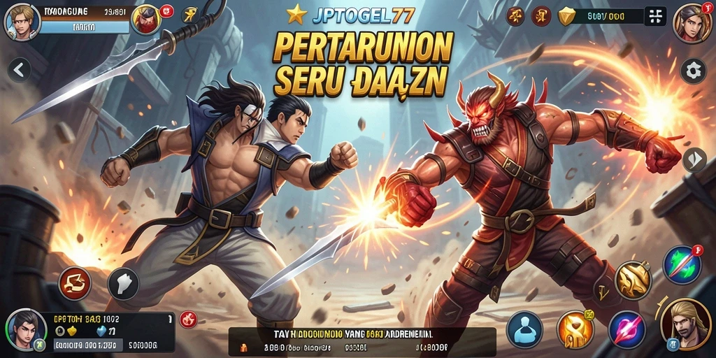 Tampilan aksi mendebarkan dari JPTOGEL77 dalam gameplay yang menegangkan.