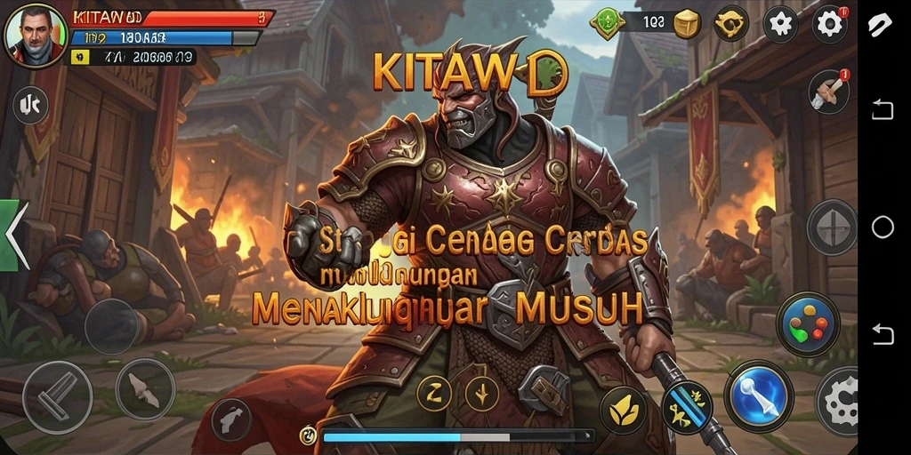 Tampilan gameplay intens dalam <strong>KITAWD</strong> dengan taktik yang mendalam.