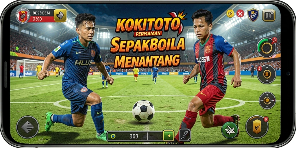 Tampilan gameplay KOKITOTO yang memukau dan realistis.