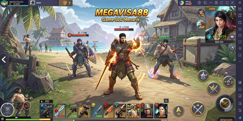 Tampilan gameplay MEGAVISA88 yang menarik dan mendalam.