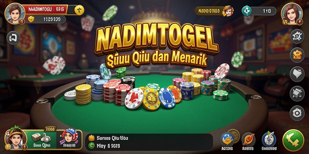 Screenshot gameplay NADIMTOGEL yang seru dan mendebarkan.