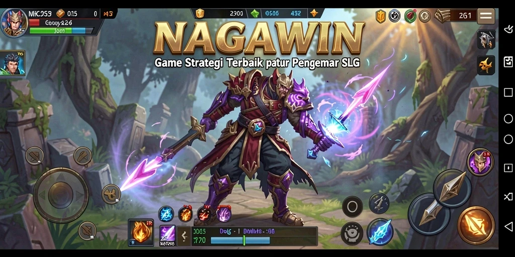 Tampilan gameplay menarik dari NAGAWIN yang penuh strategi.