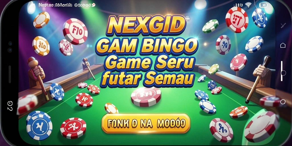 Screenshot gameplay NEXGID menampilkan momen seru bermain Bingo.