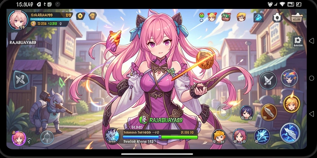 Tampilan menarik dari gameplay RAJABUAYA89 yang seru dan penuh warna.