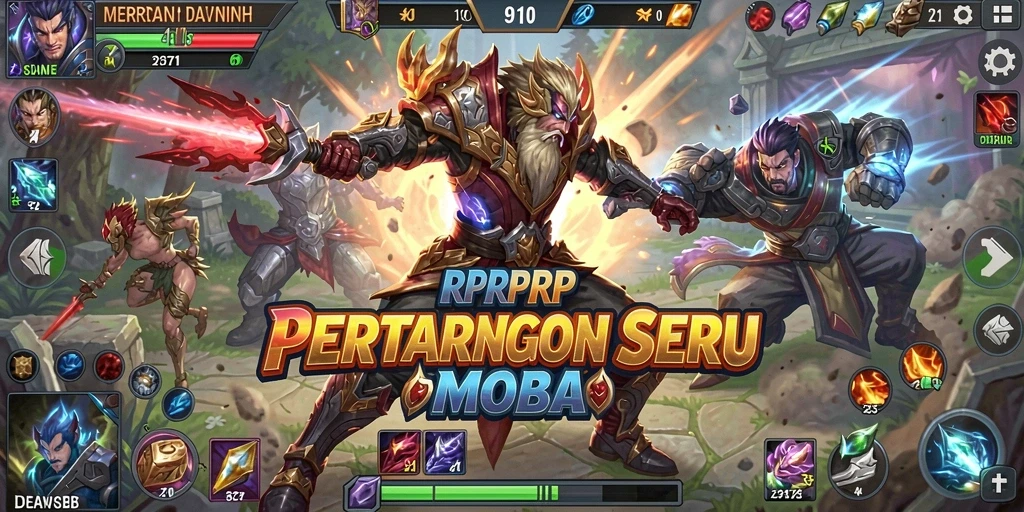 Gameplay RPRPRP yang mendebarkan dan penuh aksi.