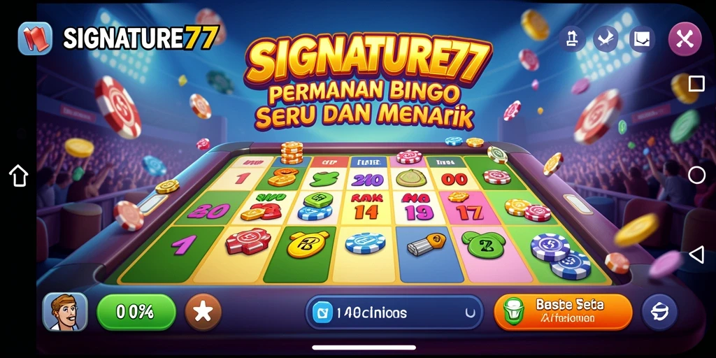 Tampilan gameplay SIGNATURE77 yang seru dan interaktif.
