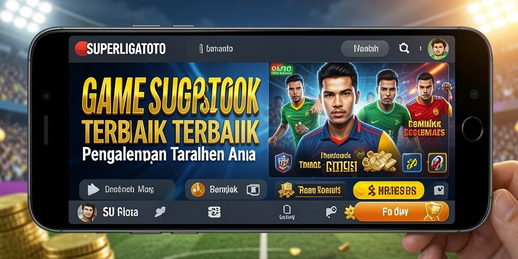 Tampilan menarik dari layar taruhan olahraga di SUPERLIGATOTO.