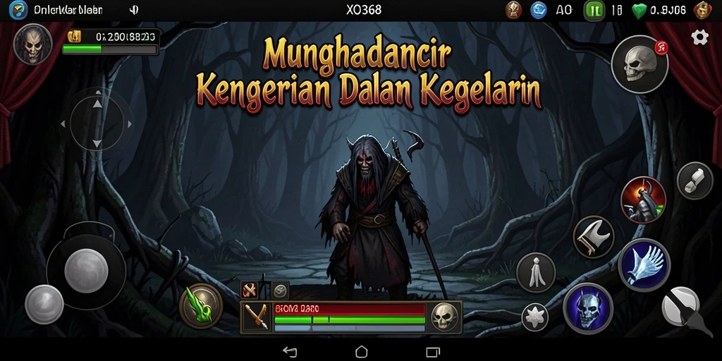 Gameplay menyeramkan dalam kegelapan menyentuh jiwa.
